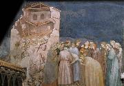 GIOTTO di Bondone The Death of the Boy in Sessa France oil painting artist